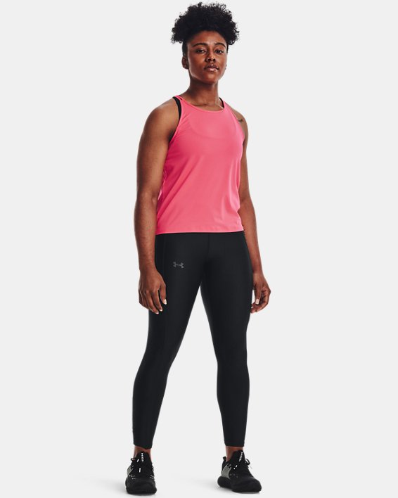 Women's HeatGear® Tank, Pink, pdpMainDesktop image number 2